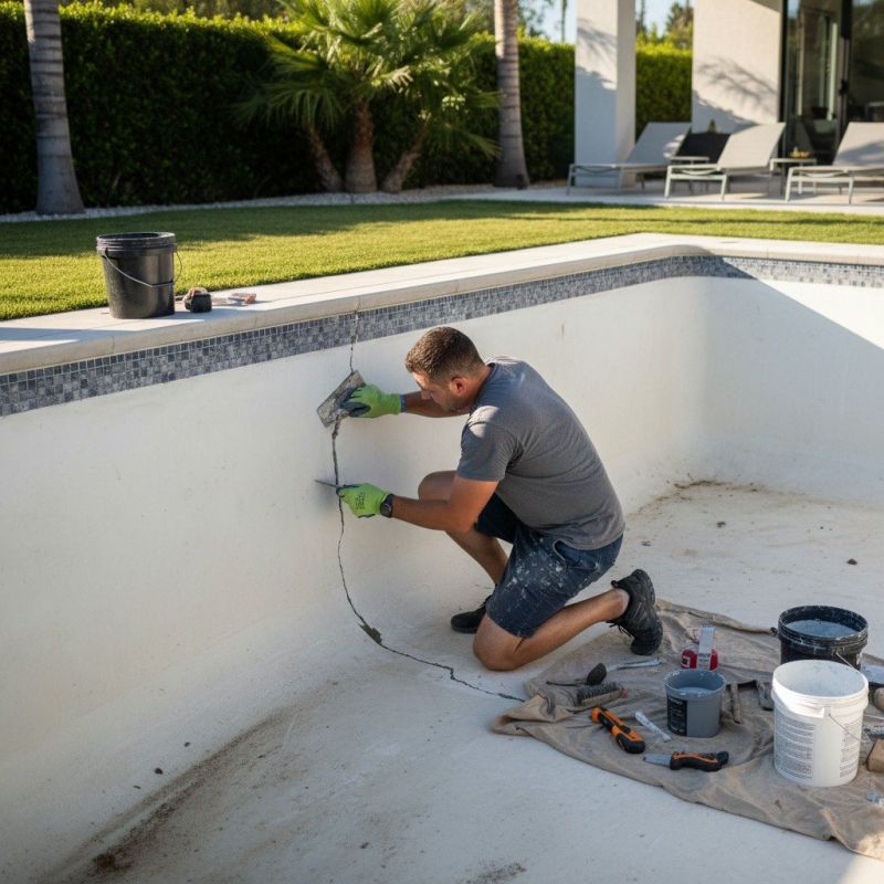 Swimming Pool Concrete Repair